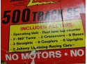 Vintage Johnny Lightning 500 Race Track In Box. All Parts Included