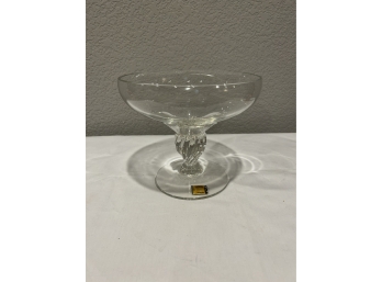 Blefeld Crystal Footed Bowl