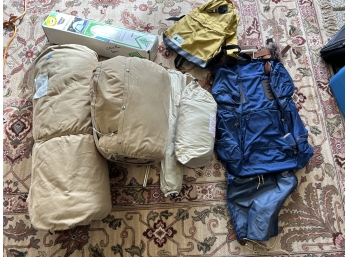 Camping Gear - Tents, Sleeping Bags, Backpacks