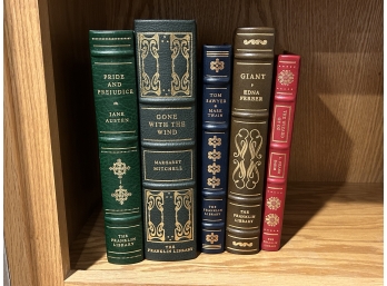 The Franklin Library Collectors Books - Tom Sawyer, The Wizard Of Oz, Gone With The Wind And More