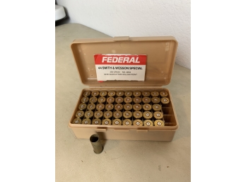 Federal 44 Smith And Wesson Shell Casings Deprimed