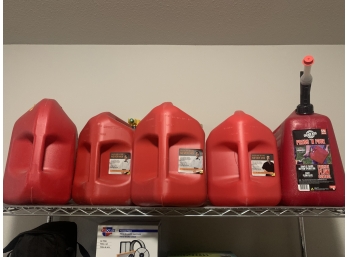 Grouping Of Gas Cans