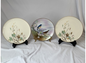 Plates - 2 Westwind By Lenox And 1 Hand Painted Nippon