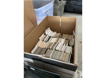 Box Of 1970s/1980s/1990s2000s Baseball Cards (white Cardboard Box W No Top )