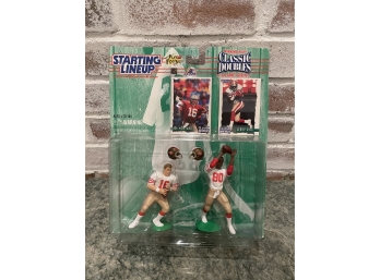 Starting Lineup Classic Doubles Joe Montana And Jerry Rice