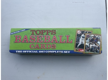 1987 Topps Baseball Partial Set