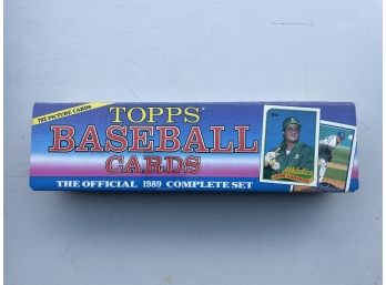 1989 Topps Complete Set