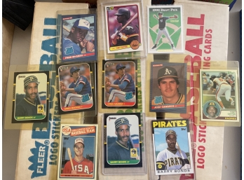 Awesome Group Of 80s 90s Baseball Rookie Cards
