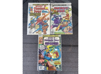 Three Fantastic Four Comics