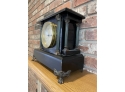 Sessions Black Mantle Clock Circa 1900 - Works Bfr