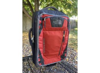 North Face Brand Sidetrack Backpack/suitcase With Rollers & Handle