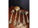 Lot Of 5 Silver Plate Serving Pieces