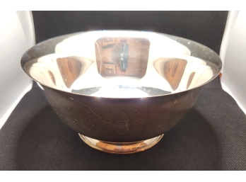 Large Paul Revere Reproduction Silver Plate Bowl - W.B. Rogers