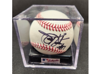 Official Autographed Todd Helton Baseball - Colorado Rockies MBL