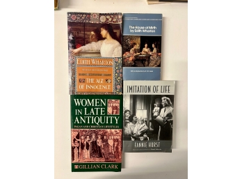 Group Of 4 Books Including 2 By Edith Wharton, Fannie Hurst And Gillian Clark