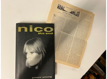 Nico The End By James Young First Edition With Review In New Yorker