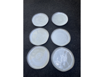 Set Of 6 Hearth & Hand With Magnolia Stoneware Plates