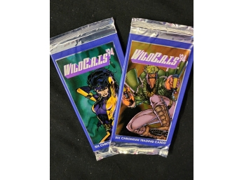 Lot Of 2 Wild C.A.T.S Trading Cards New In Foilpacks