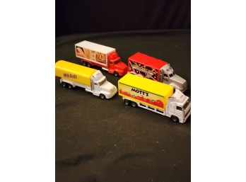 Lot Of 4 Mattel Trucks