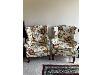 Two Wing Back Chairs Pennsylvania House