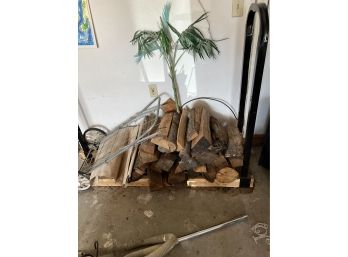 Log Rack And Roll Cart