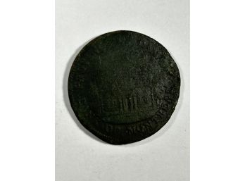 1841 Bank Of Montreal 1/2 Penny