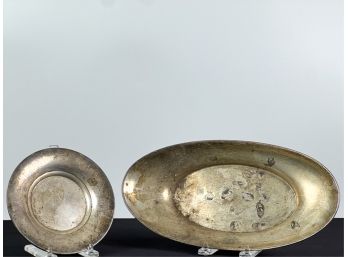 (2) STERLING DISHES: GORHAM & ANOTHER