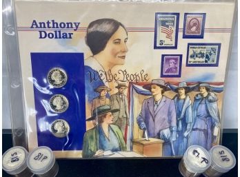 Collection Of Susan B Anthony Silver Dollars