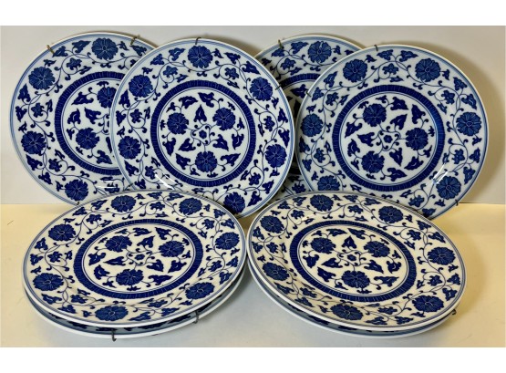 Vintage Blue On White Plates China