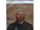 Antique 1891 Lithograph, Captain Dave Numana 1829-1919, Paiute Chief, Police Officer, Census Supervisor