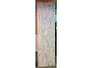 Solid Polished White Marble Slab, Large 73x 21', For Shelf, Cutting, Crafts, No Cracks, No Stains