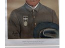 Antique 1891 Lithograph, Captain Dave Numana 1829-1919, Paiute Chief, Police Officer, Census Supervisor