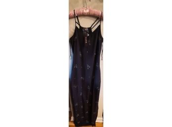 NWT Long Tall Sally Embellished Maxi Black Dress