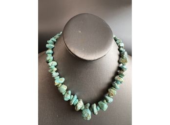 Native American Beaded Turquoise Necklace