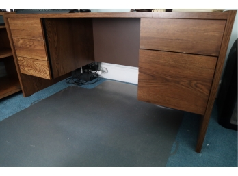 Desk & Shelf - Creates Corner Office Nook
