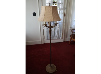 Standing Floor Lamp With Three Lights - 48'h