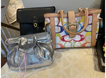 Three Handbags