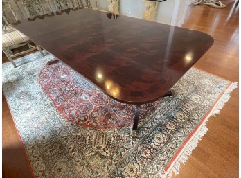 Century Dining Table - Two Table Extenders - Opens To 116'l
