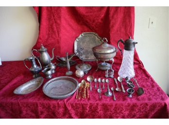 Collection Of SilverPlate 27 Pieces