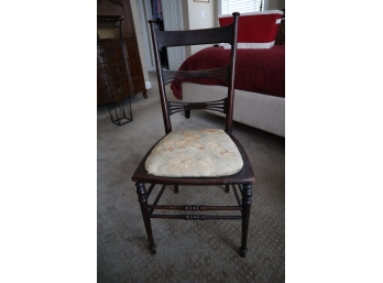 Side Chair - Upholstered Set Over Cane 36' H