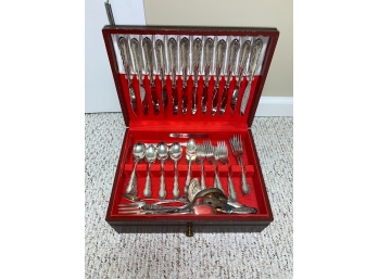 Silver Plated Flatware - Service For 12
