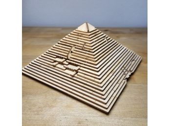 Wooden Pyramid Box Puzzle