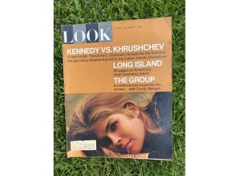 LOOK Magazine Kennedy Vs Khrshchev September 7, 1965 Candice Bergen
