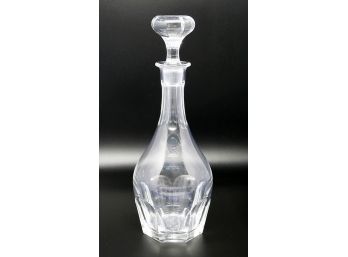 Baccarat Malmaison Crystal Decanter & Stopper - Never Used