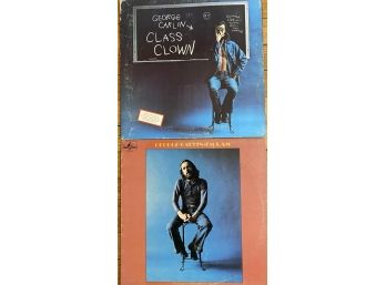 LOT OF 2 GEORGE CARLIN VINYL RECORDS IN VG OR BETTER CONDITION