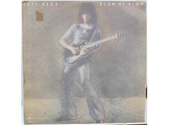 1ST YEAR 1975 RELEASE JEFF BECK BLOW BY BLOW VINYL RECORD PE 33409 EPIC RECORDS