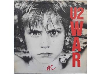 1983 RELEASE U2-WAR VINYL RECORD 90067-1 ISLAND RECORDS