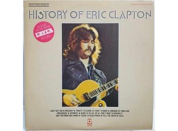 1975 REISSUE ERIC CLAPTON-THE HISTORY OF ERIC CLAPTON 2X VINYL RECORD SET SD 2-803 ATCO RECORDS.-