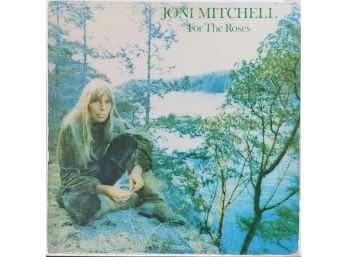1ST YEAR 1972 RELEASE JONI MITCHELL-FOR THE ROSES GATEFOLD VINYL RECORD SD 5057 ASYLUM RECORDS