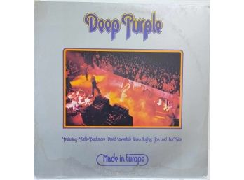 FIRST YEAR 1976 DEEP PURPLE-MADE IN EUROPE VINYL RECORD PR 2995 WARNER BOTHERS RECORDS-READ DESCRIPTION